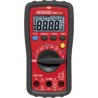 multimeter BENNING MM 5-2 digitálny, TRMS, s voltovým senzorom
